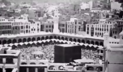 93 yıl önce Mekke'de çekilmiş video