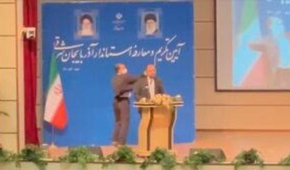 İran'da Doğu Azerbaycan'ın yeni valisine bir asker kameraların önünde tokat attı